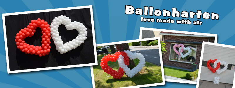 Balloon hearts