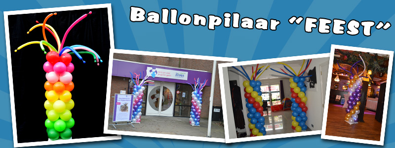 Ballonpilaar Feest