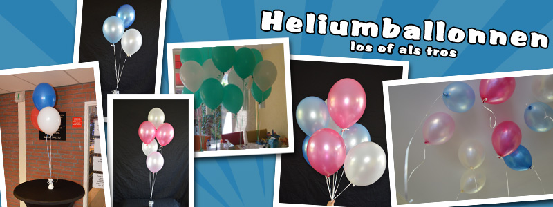 Helium balloons