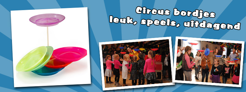 Circus Bordjes (15 stuks)