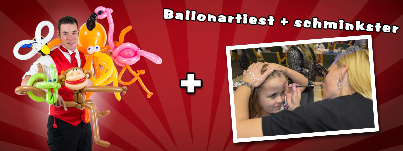 Ballonartiest & Schminkstand