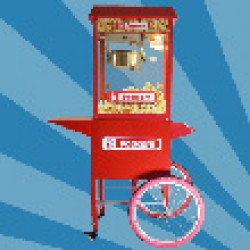 Nieuw: Popcornmachine 